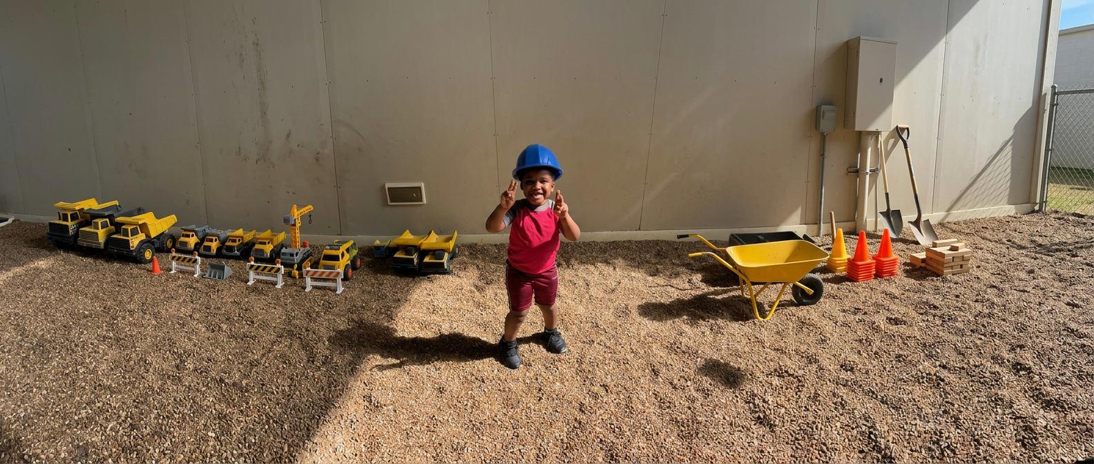 Early childhood students at Oak Bridge
